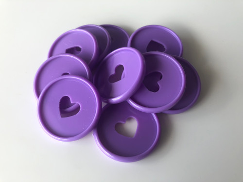 Plastic Planner Discs - Medium (35mm) - Lavender - Set of 11